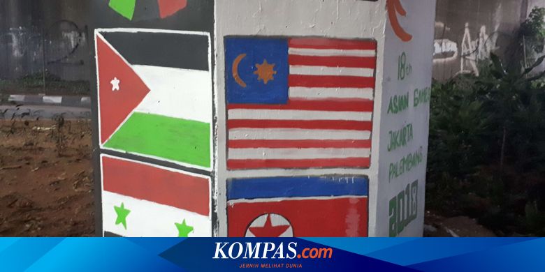 Mural Bendera Malaysia Yang Salah Kemudian Jadi Viral Telah Diperbaiki