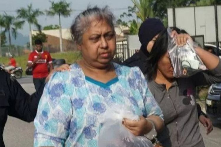 Ambika MA Shan majikan yang dituduh membunuh Adelina Lisao.