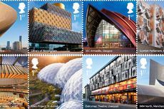 The Royal Mail Rilis Sepuluh Perangko Seri Arsitektur Penting Dunia 