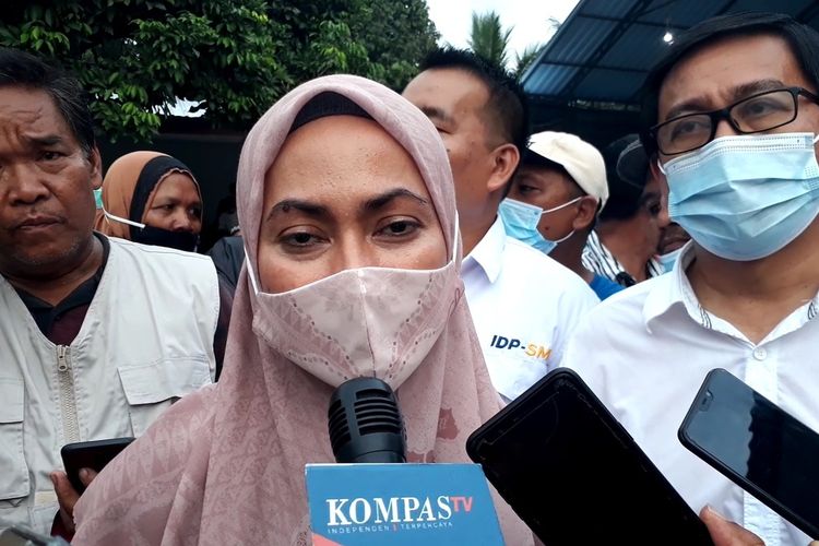 Calon Bupati Luwu Utara, Indah Putri Indriani, unggul berdasarkan hasil hitung cepat, Rabu (09/12/2020)