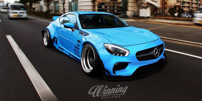 Kawin campur Toyota 86 dan Mercedes-AMG GT S