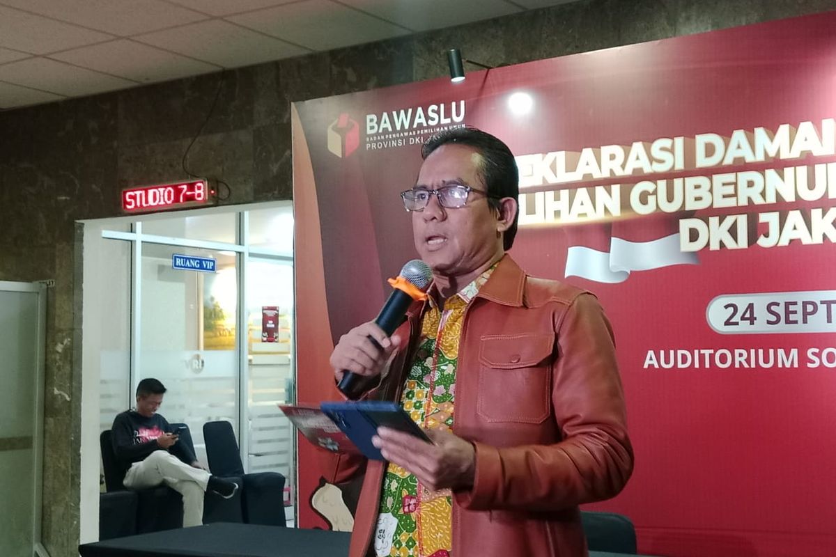 3 Cagub-Cawagub Jakarta Komitmen Jaga Kampanye Pilkada Damai dan Berintegritas