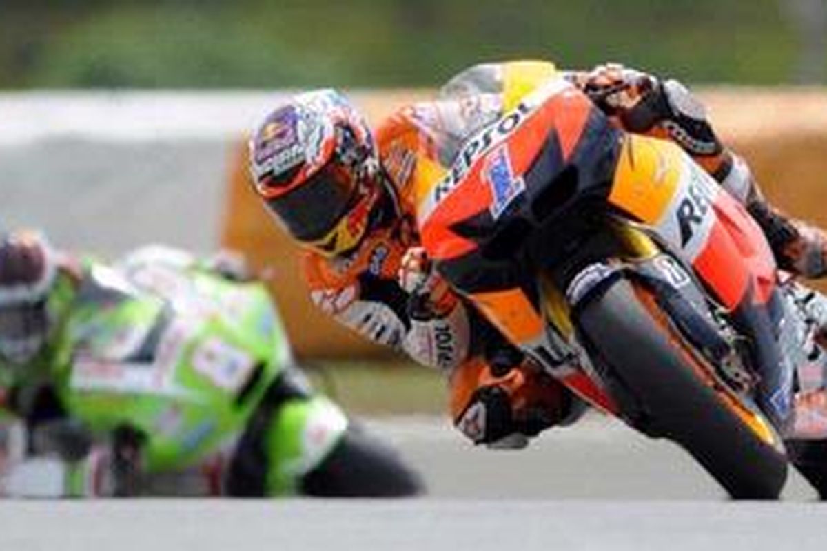 Pebalap Repsol Honda, Casey Stoner.