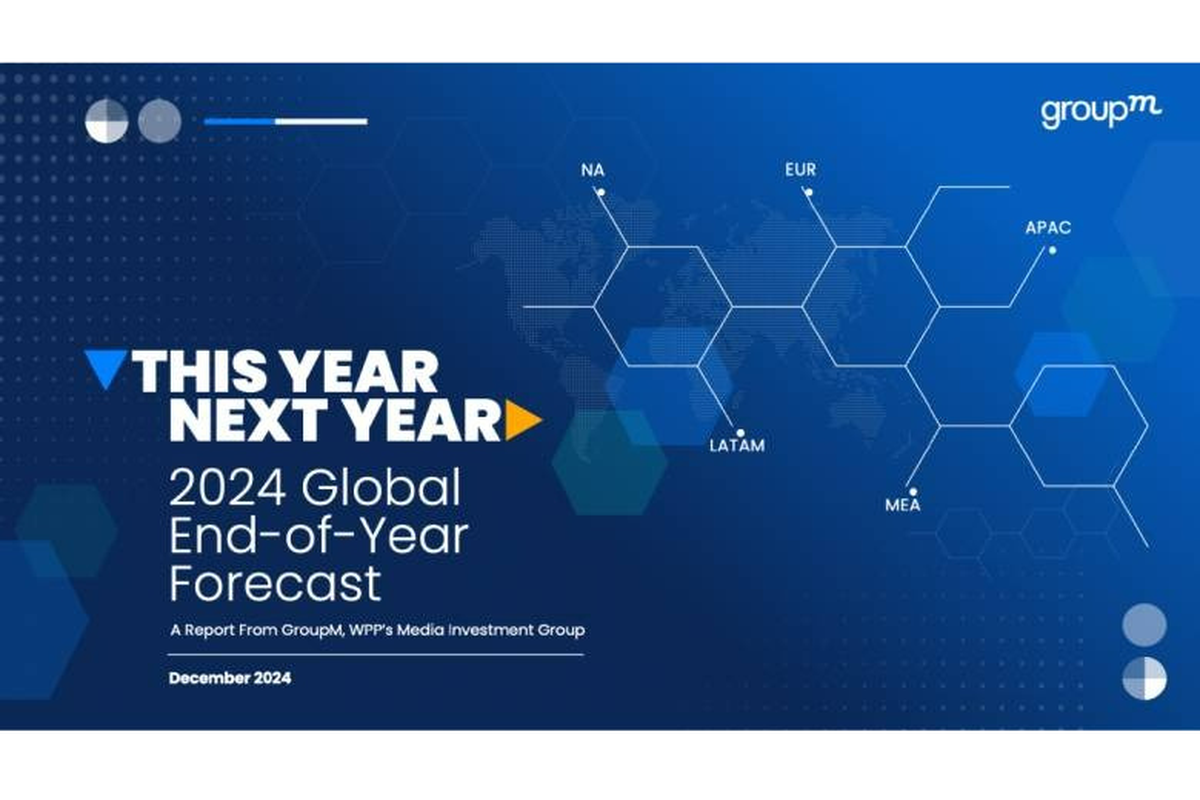 Group M merilis laporan Prediksi Iklan Global Akhir Tahun 2024.