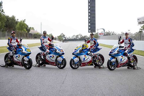 Pertamina Mandalika SAG Team Gelar Latihan Bersama Empat Pebalap