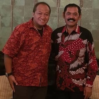 Ari Junaedi (kiri) dan FX Hadi Rudyatmo (kanan)