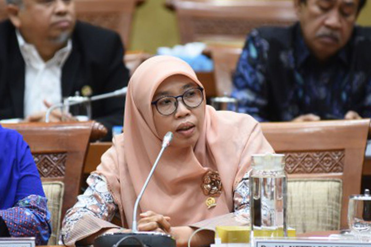 Anggota Komisi IX DPR Netty Prasetiyani.
 
