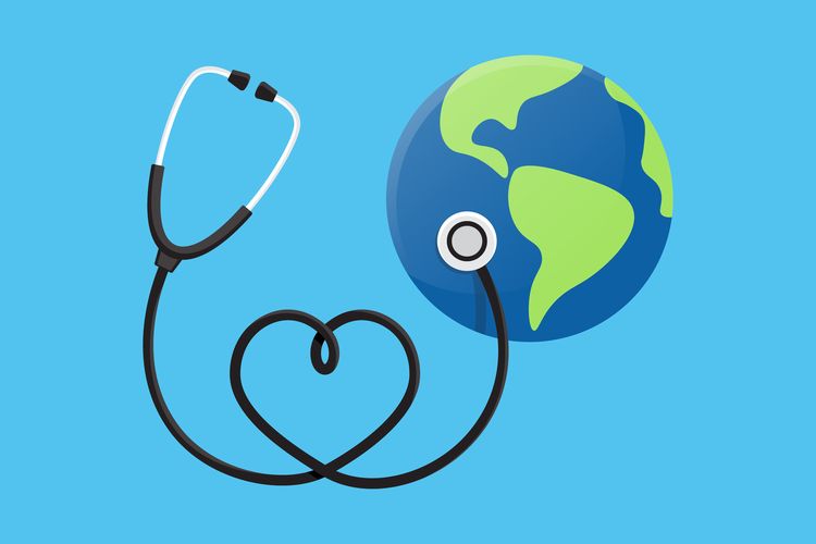 Ilustrasi perubahan iklim, dampak perubahan iklim pada kesehatan mental, dampak perubahan iklim terhadap kesehatan mental. 