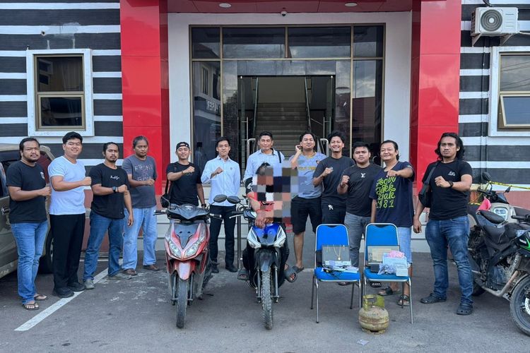 Spesialis Maling Rumah Kosong di Paser Belengkong Ditangkap Saat Jual Laptop Curian