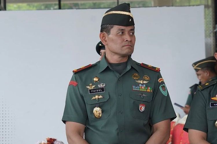 Komdan Korem 061/Surya Kencana Brigadir Jenderal Faisol Izuddin Karim