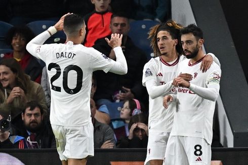 Hasil Burnley Vs Man United, Kapten Bruno Fernandes Jadi Pembeda