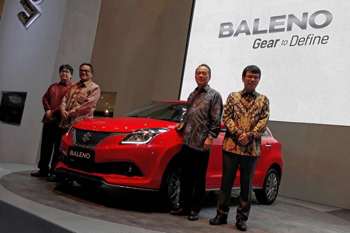 KompasOtomotif-Suzuki Baleno hatchback resmi meluncur di GIIAS 2017.