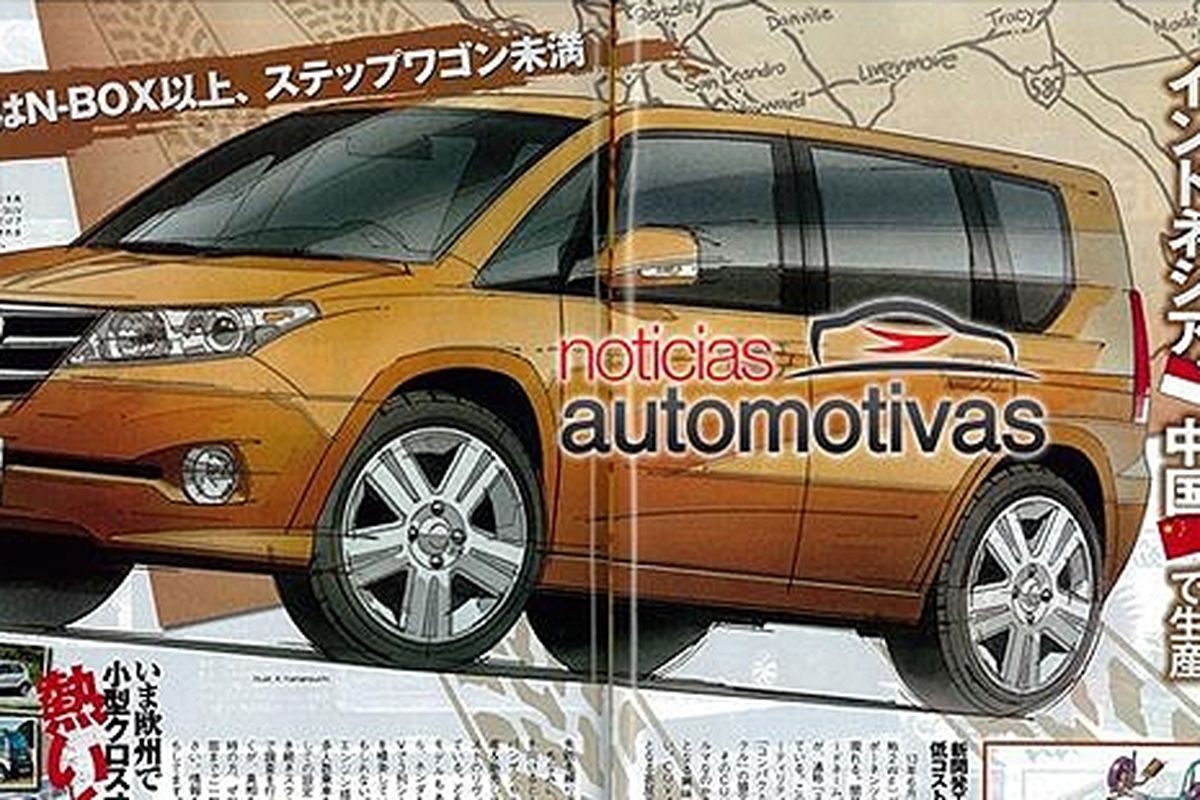 Sosok Honda CUV yang pernah bocor di media lokal Jepang