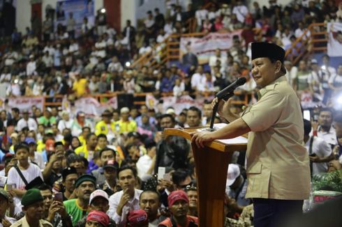 Jika Terpilih, Prabowo Janji Turunkan Harga Listrik dan Bahan Kebutuhan Pokok