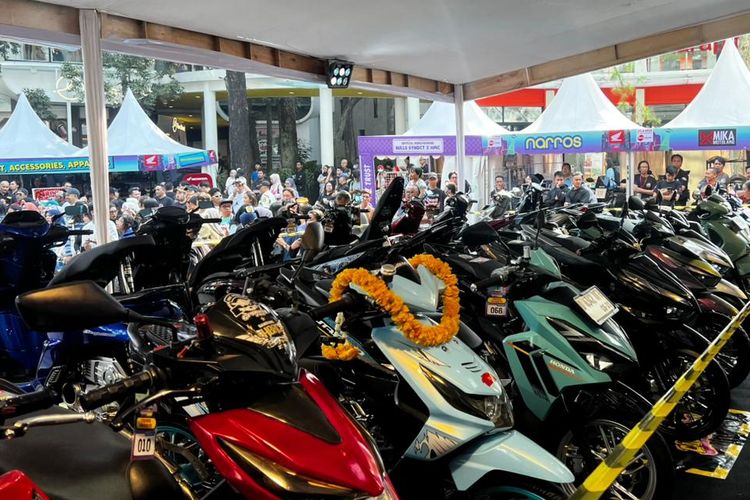 154 Modifikator Ramaikan Kontes Modifikasi Motor di Bandung