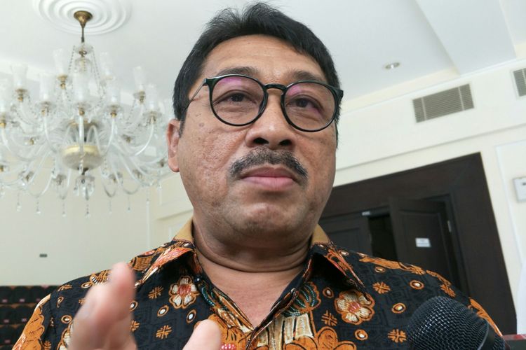 Pakar Hukum Pidana, Syaiful Bakhri ketika ditemui di Kantor Wakil Presiden RI, Jakarta, Senin (9/4/2018). 