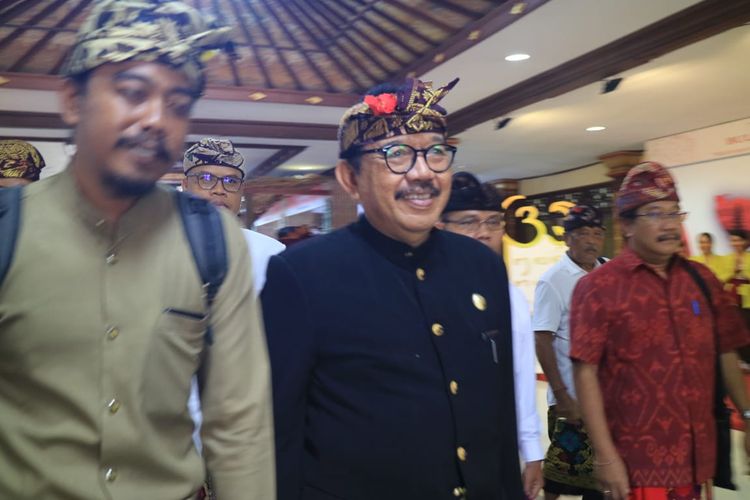 Wakil Gubernur Bali, Tjokorda Arta Ardana Sukawati alias Cok Ace di Denpasar, Kamis (27/2/2020).