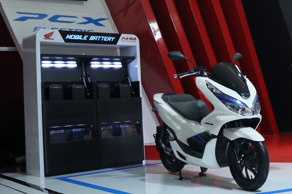 Ilustrasi Honda PCX Electric