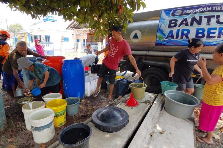 Sumur Mengering Tiga Bulan, Warga Kedungwuluh Lor Andalkan Belik
