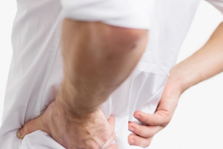 Ilustrasi sakit punggung dan pinggang