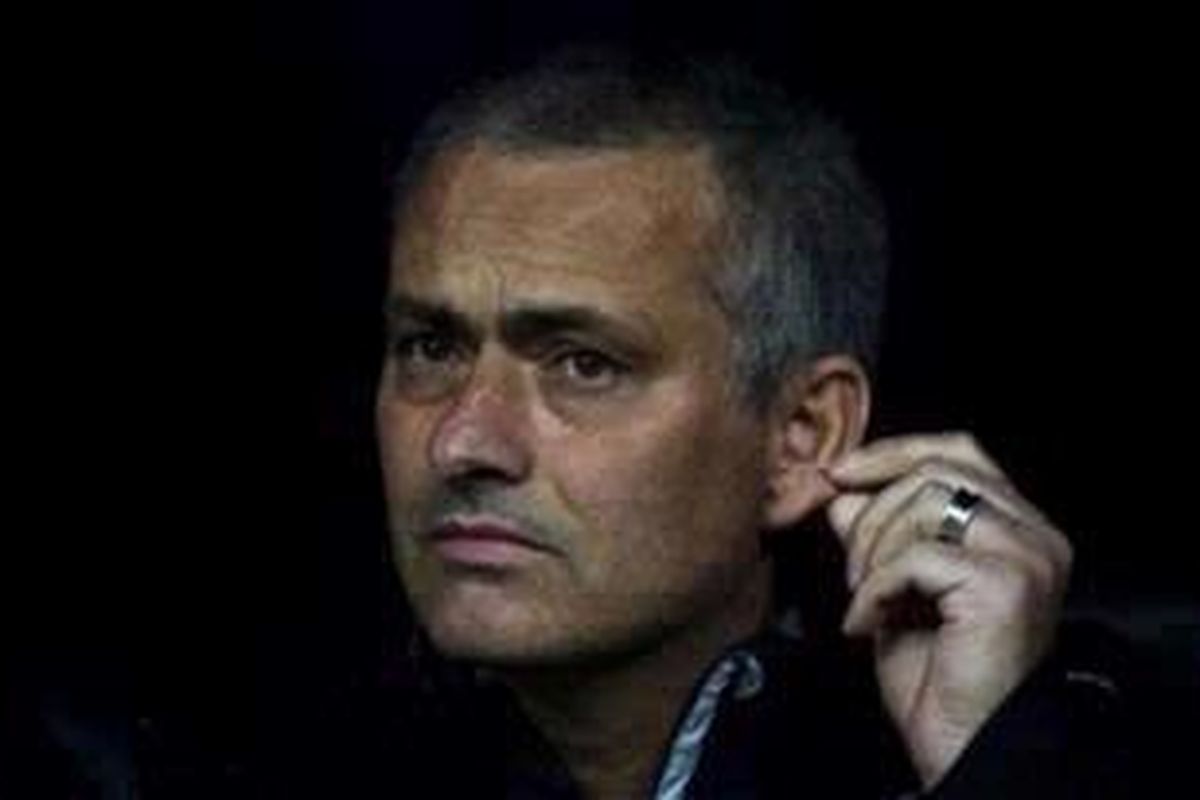 Pelatih Real Madrid, Jose Mourinho.