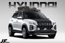 Ilustrasi Digital Modifikasi Hyundai Creta Bergaya Offroad