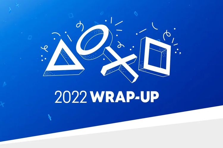 Ilustrasi PlayStation 2022 Wrap-Up.