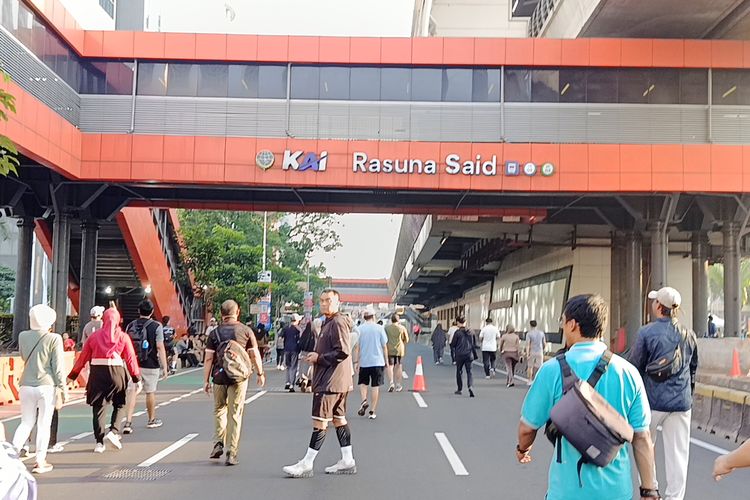Dari Kawasan Macet, CFD Rasuna Said Dibidik Jadi Destinasi Sport Tourism Baru Jakarta