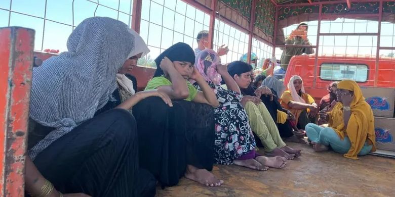 Pengungsi Rohingya yang kabur dari kamp penampungan di Aceh Barat berasal dari kelompok yang diselamatkan saat kapal mereka nyaris karam pada 21 Maret 2024