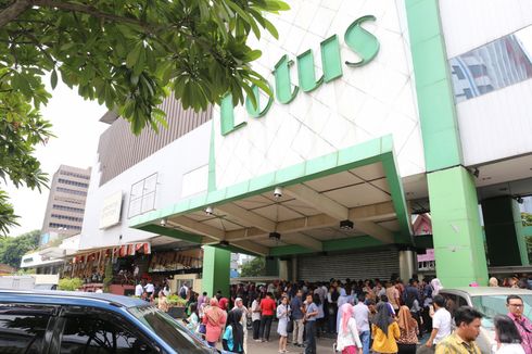 Gerai Lotus di Djakarta Theater Resmi Tutup