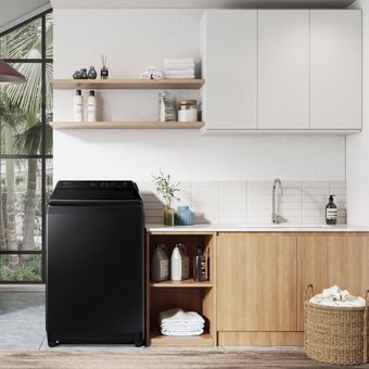 Samsung memperkenalkan mesin cuci Bespoke AI Washer Dryer Combo dan Top Load Inverter Ecobubble terbaru. 