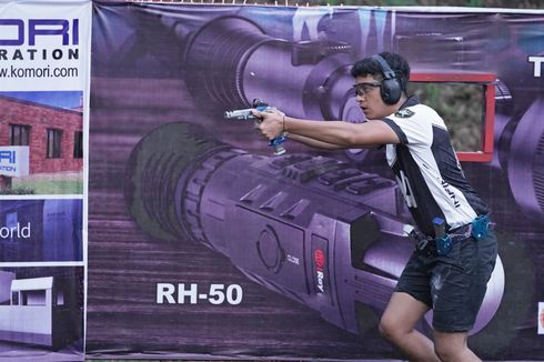 Sinar Petembak Potensial Indonesia di Turnamen Danjen Kopassus Shooting Championship 2022