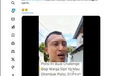 Viral, Video Bernarasi Seorang Polisi Bikin "Challenge" untuk Warga yang Ingin Ditembak, Ini Klarifikasinya