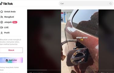 Viral, Video Ajakan Isi BBM di SPBU dengan "Speed" Satu agar Tidak ...
