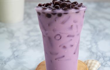 Resep Taro Boba, Pakai Buah Taro Asli