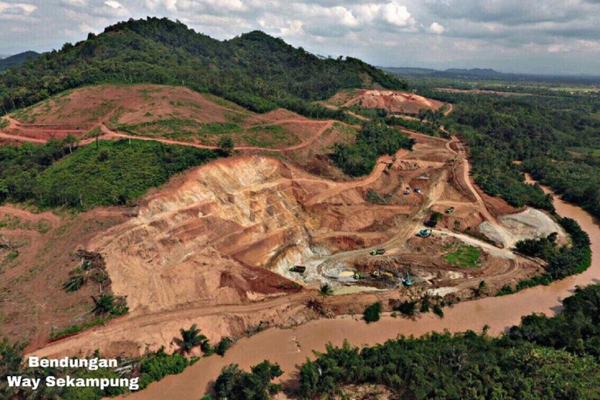 Proyek Bendungan Way Sekampung.