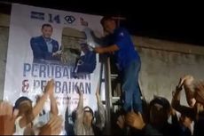 Kader Demokrat Turunkan Baliho dan Banner Anies Baswedan di Bogor