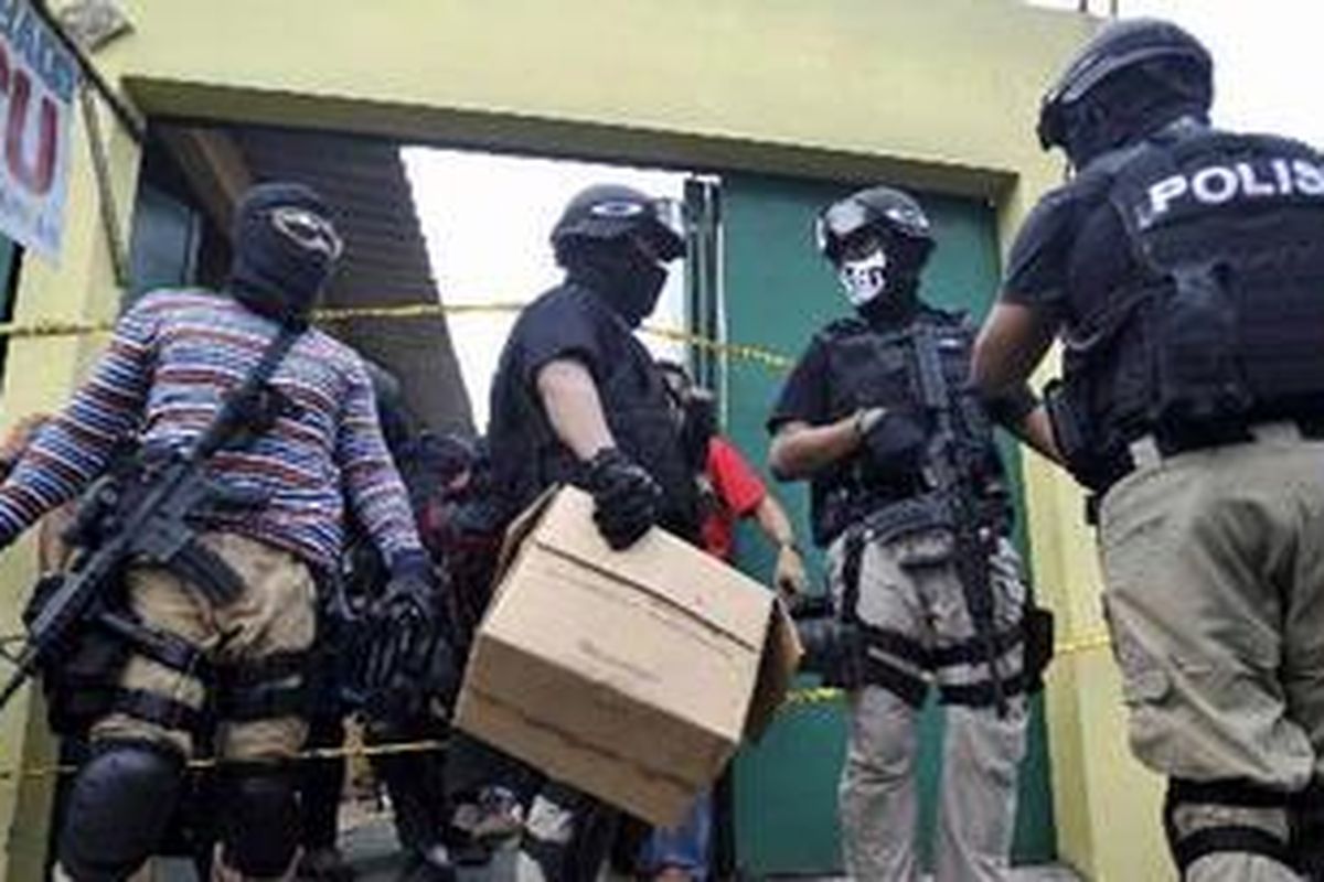 Ilustrasi Densus 88 Antiteror