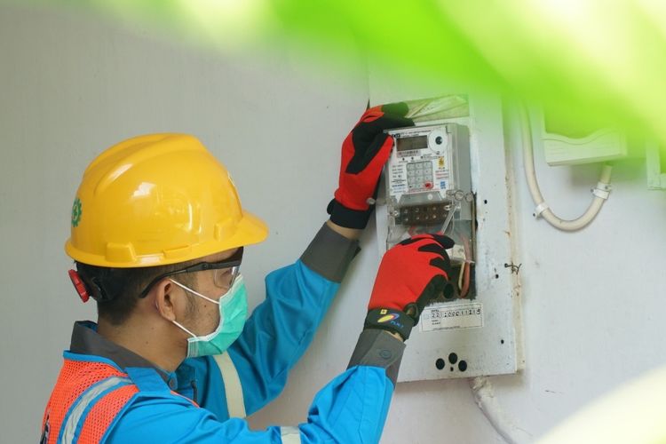Ilustrasi meteran listrik. Tarif listrik PLN.