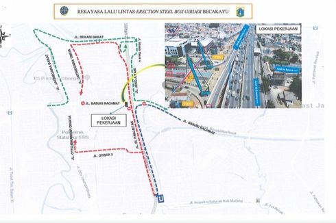 Imbas Pembangunan Tol Becakayu, Rekayasa Lalin Akan Diterapkan di Kampung Melayu