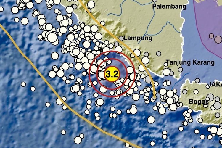 Tiga Kali Gempa Guncang Perairan Pesisir Barat Lampung, BMKG Minta Warga Tetap Tenang