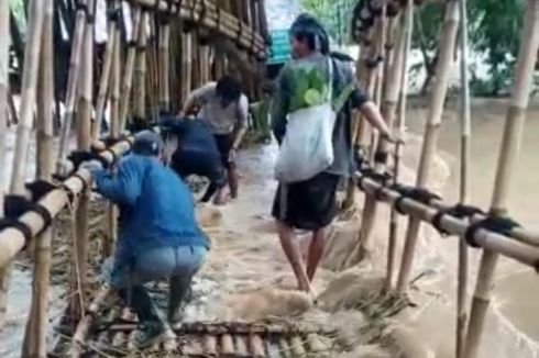 Banjir Rendam Pos Perbatasan Kawasan Adat Baduy, Disebut Paling Parah hingga Rusak Jembatan