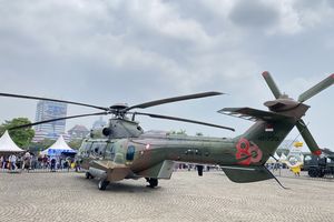 Super Puma Jadi Magnet Pengunjung TNI Fair, “Ukurannya Ternyata Besar Sekali”