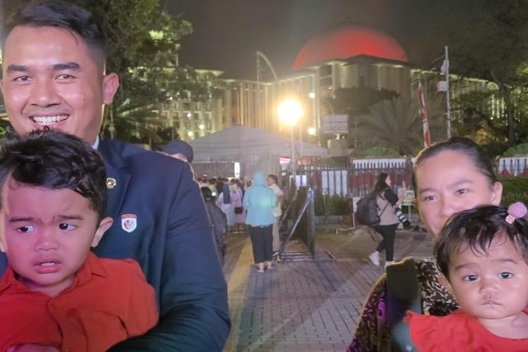 Harunya Rosario dan Eva, Warga Depok yang Anaknya Dapat Berkat dari Paus Fransiskus