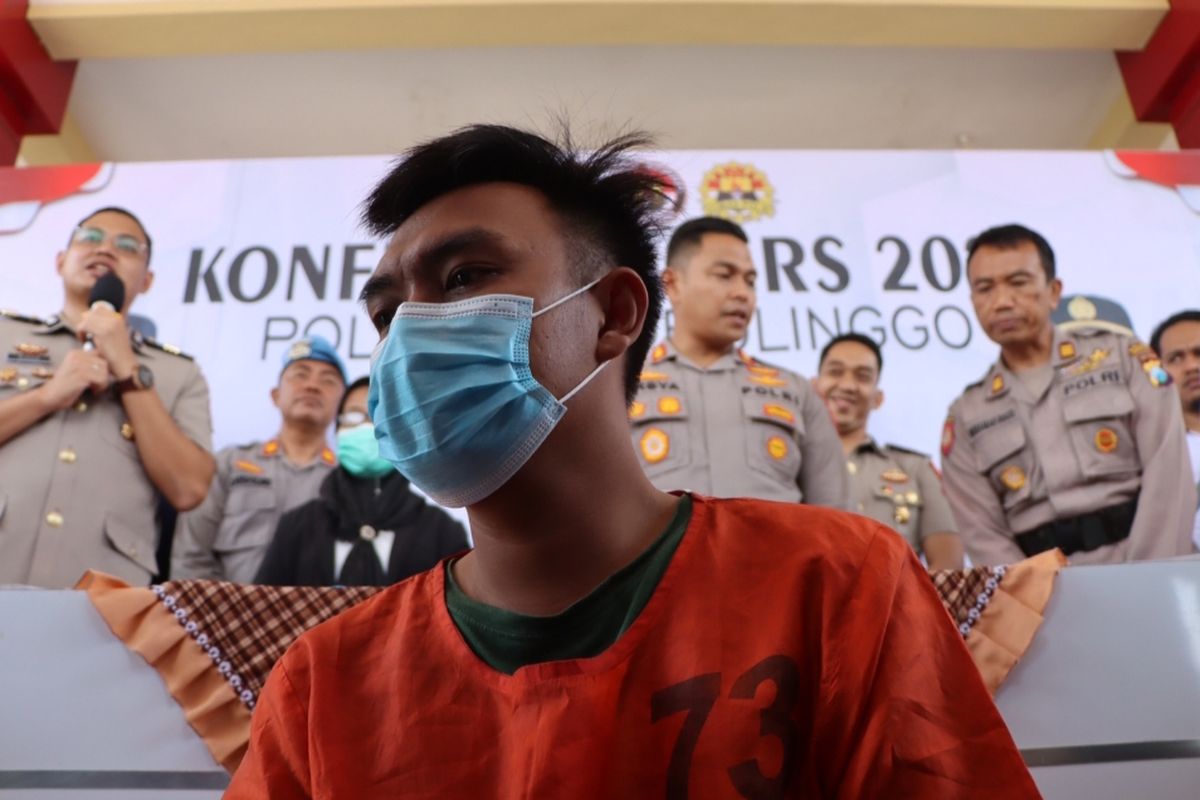 Pelaku AM, dijerat pasal pembunuhan berencana oleh polisi. 