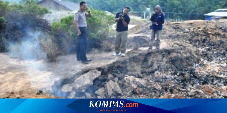 Tanah Mengeluarkan Asap, Warga di Aceh Timur Heboh