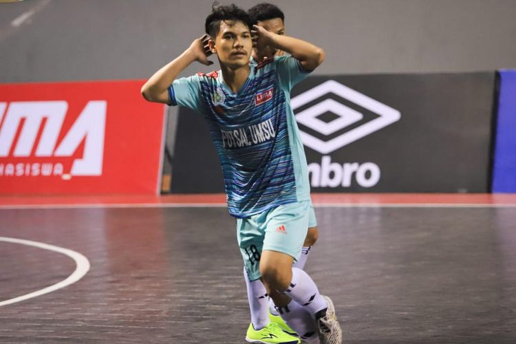 Laga futsal Liga Mahasiswa Sumatra Conference Seasons 7 di Kota Palembang. Kejuaraan diikuti 10 tim putra dan 3 tim putri mulai 13-24 Oktober 2019.
