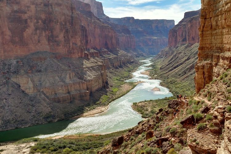 Sungai Colorado di Grand Canyon, Amerika Serikat