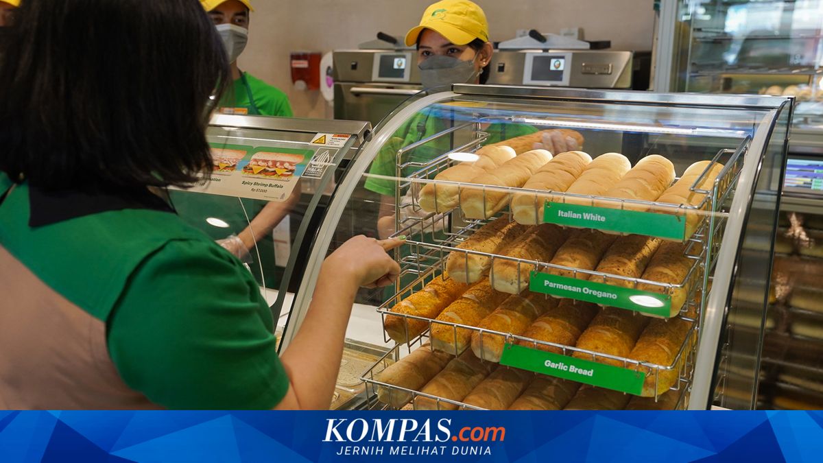 5 Macam Roti di Gerai Subway