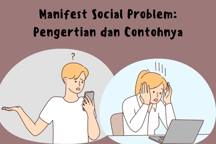 Manifest social problem adalah masalah sosial yang bersifat nyata. Salah satu contoh manifest social problem adalah geng motor dan tawuran.